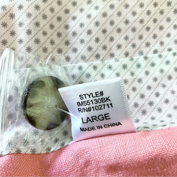 Gibson Coral Pink Linen Blazer size large - Picture 3 of 3